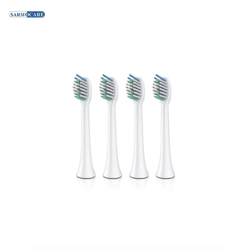 4Pc Electric Tooth Brush Head Replacement for  S100 Ultrasonic Sonic Electric Toothbrush Toothbrush Head