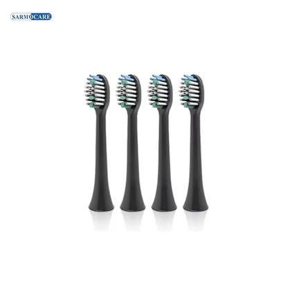 4Pc Electric Tooth Brush Head Replacement for  S100 Ultrasonic Sonic Electric Toothbrush Toothbrush Head